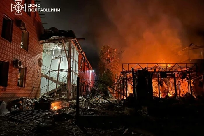 Массовая атака на Полтавщину: есть раненые