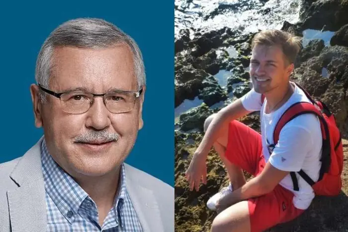 Former Defense Minister Hrytsenko boasted about his son's achievements