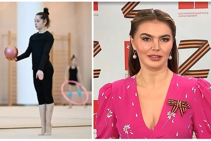 Немецкая гимнастка на сборах