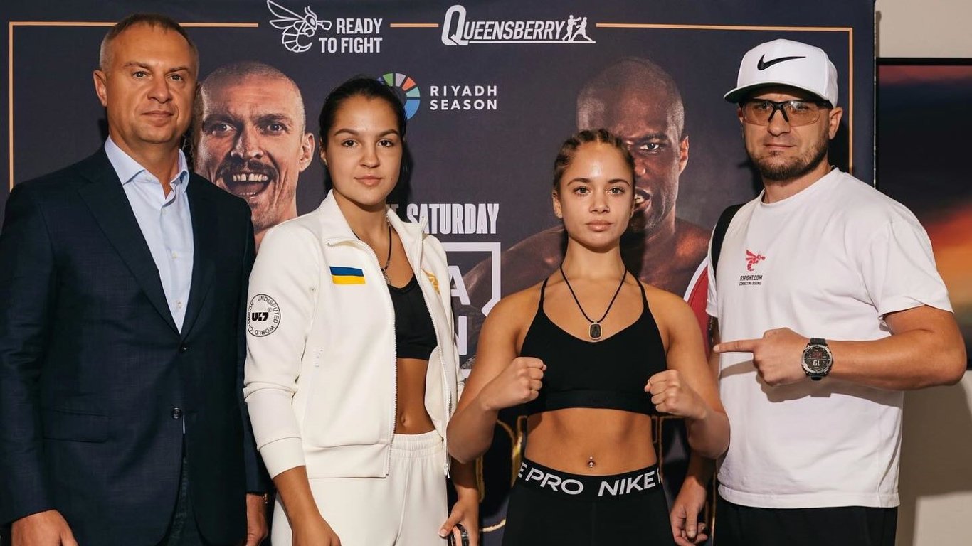 Makohonenko hat einen Boxkampf vor dem Training von Usyk abgehalten